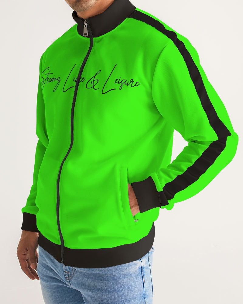 Streamz Vantage Select Men's Stripe-Sleeve Track Jacket