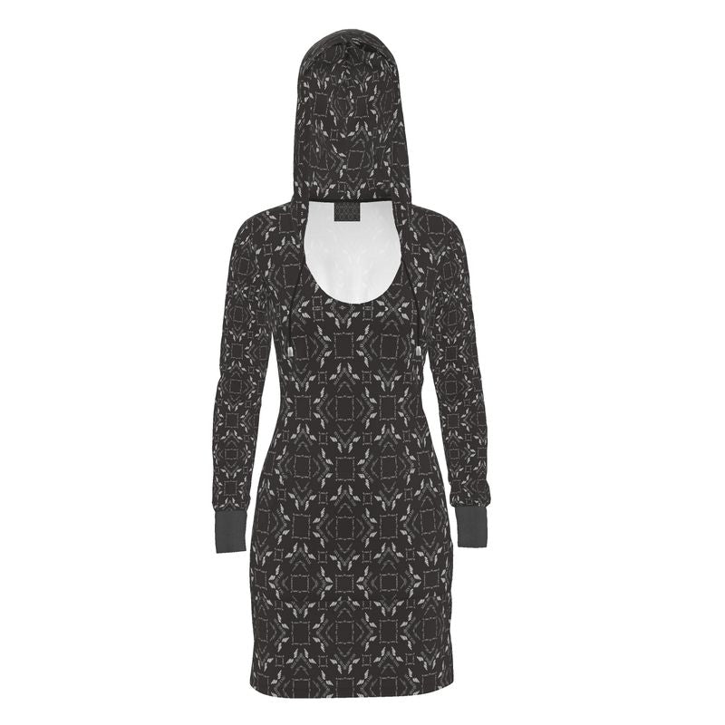 Grayscale Hoody Dress