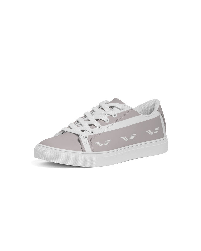 Streamz Gray & Grateful Women's Faux-Leather Sneaker