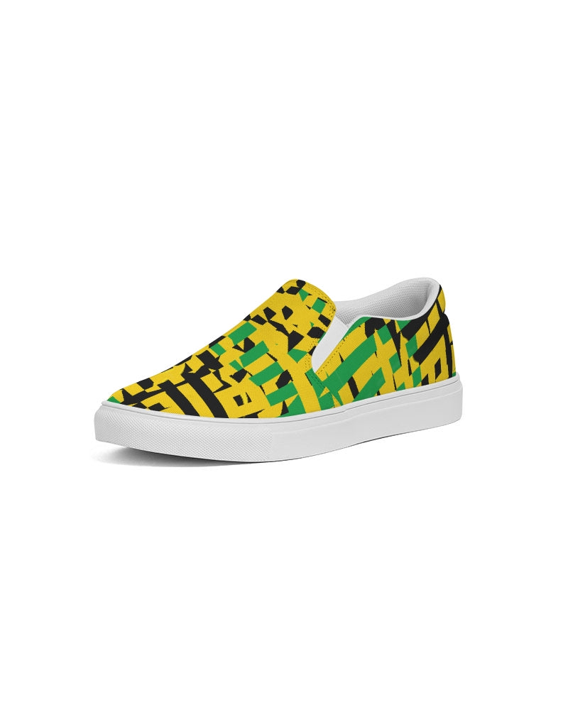 Streamz Island Love Men's Slip-On Canvas Shoe