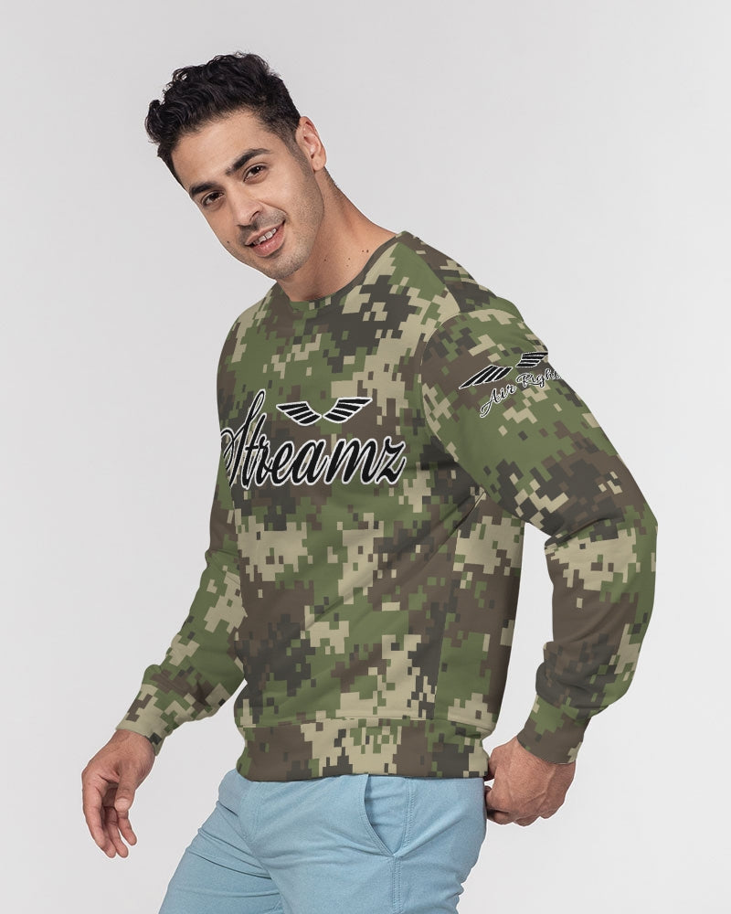 SLL PUREVET AR1 Men's Classic French Terry Crewneck Pullover