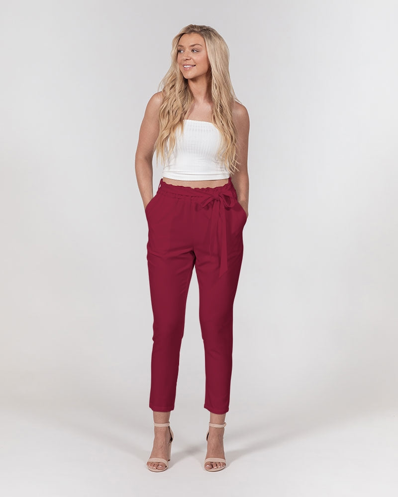 Streamz Air Rights V12 Women's Belted Tapered Pants