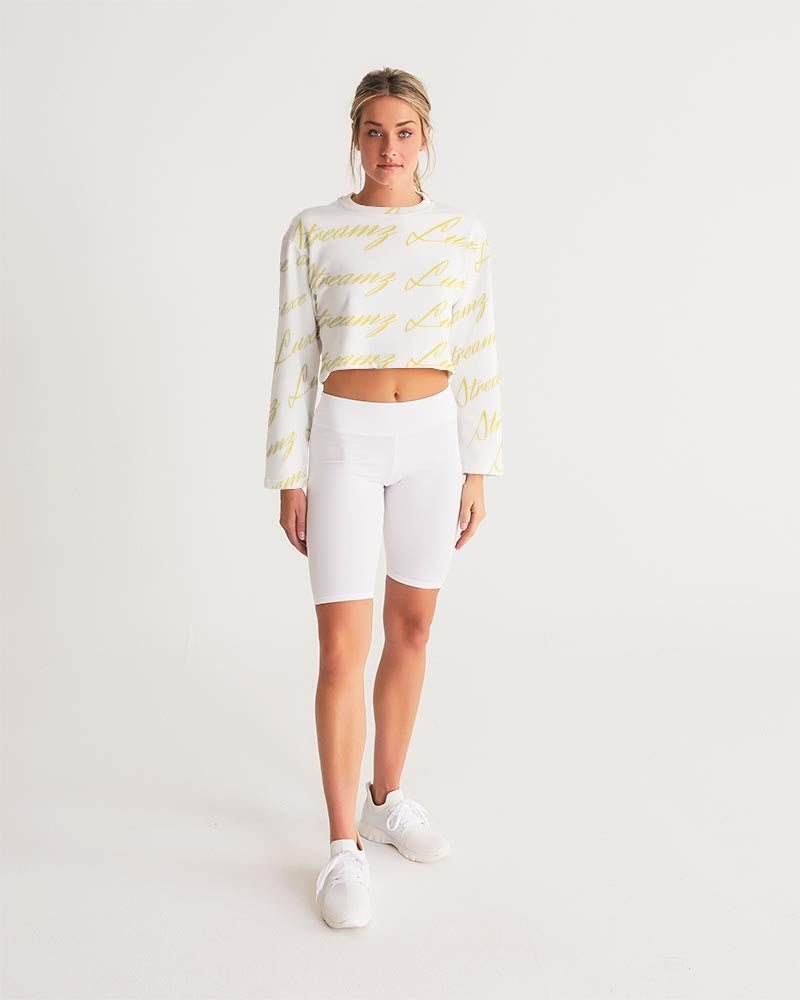 Streamz Gold Rush Women's Cropped Sweatshirt