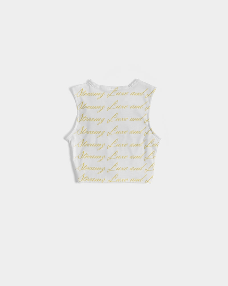 Streamz Gold Rush Women's Twist-Front Tank