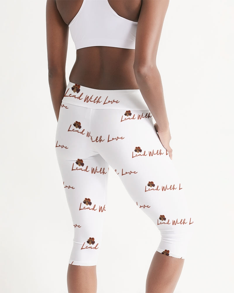 Lead with Love by SLL Women's Mid-Rise Capri