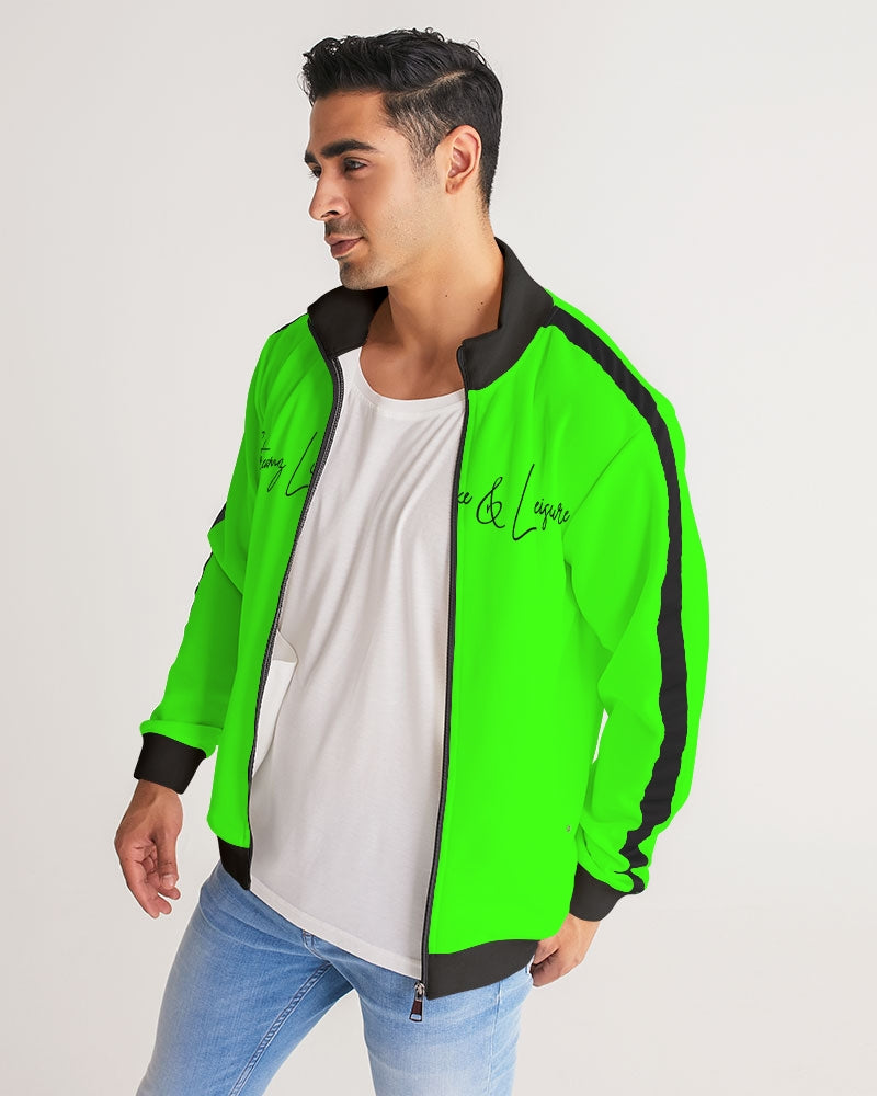 Streamz Vantage Select Men's Stripe-Sleeve Track Jacket