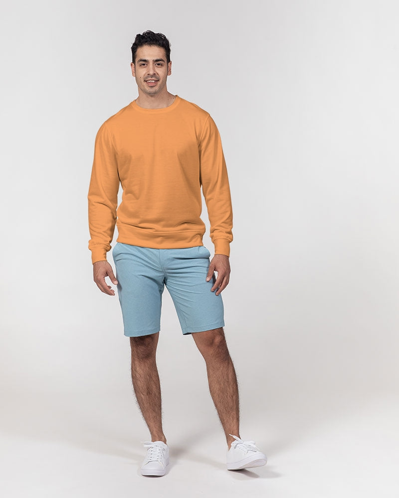 Streamz Pleasure Colors Men's Classic French Terry Crewneck Pullover