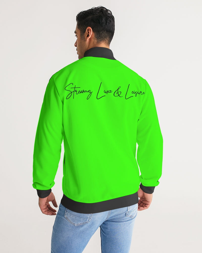 Streamz Vantage Select Men's Stripe-Sleeve Track Jacket
