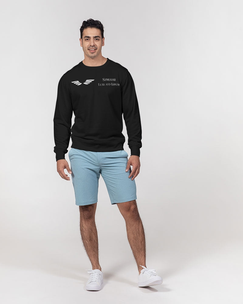 Streamz Star Code 9 Men's Classic French Terry Crewneck Pullover