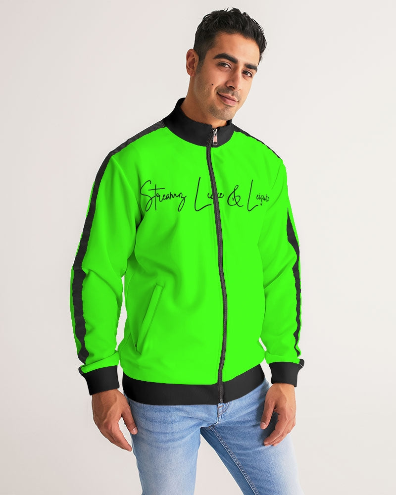 Streamz Vantage Select Men's Stripe-Sleeve Track Jacket