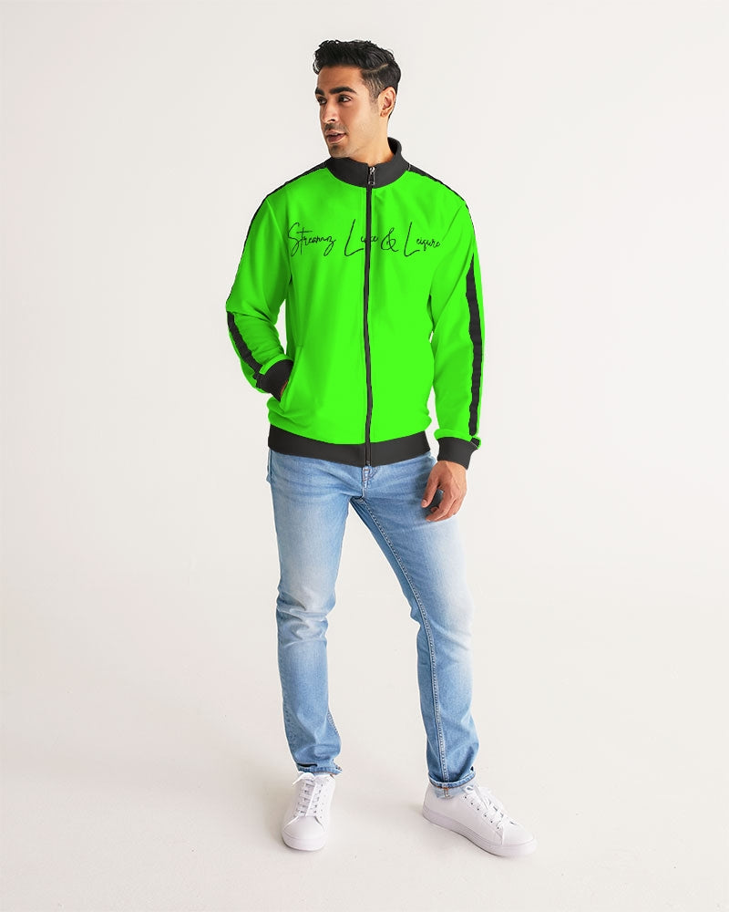 Streamz Vantage Select Men's Stripe-Sleeve Track Jacket