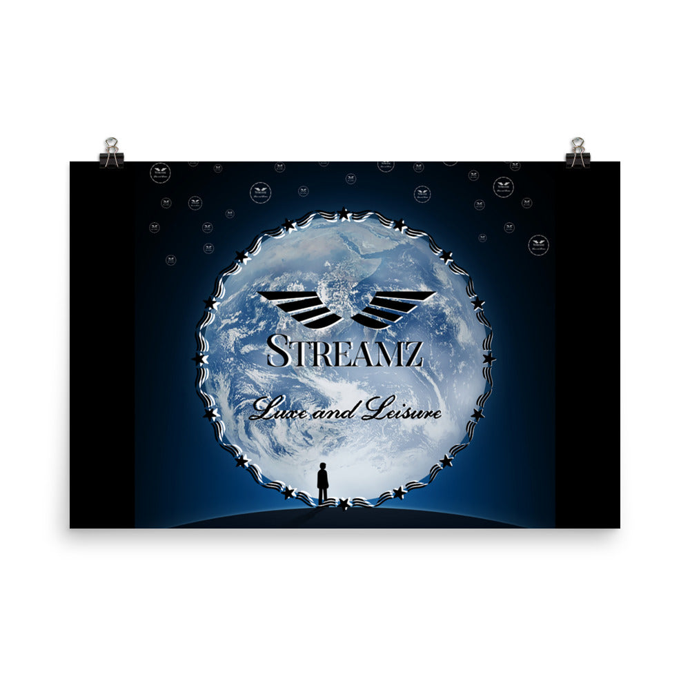 Streamz Luxe and Leisure " LIve Free" Poster