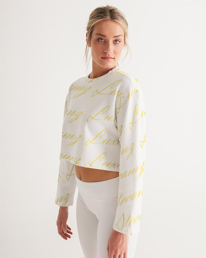 Streamz Gold Rush Women's Cropped Sweatshirt