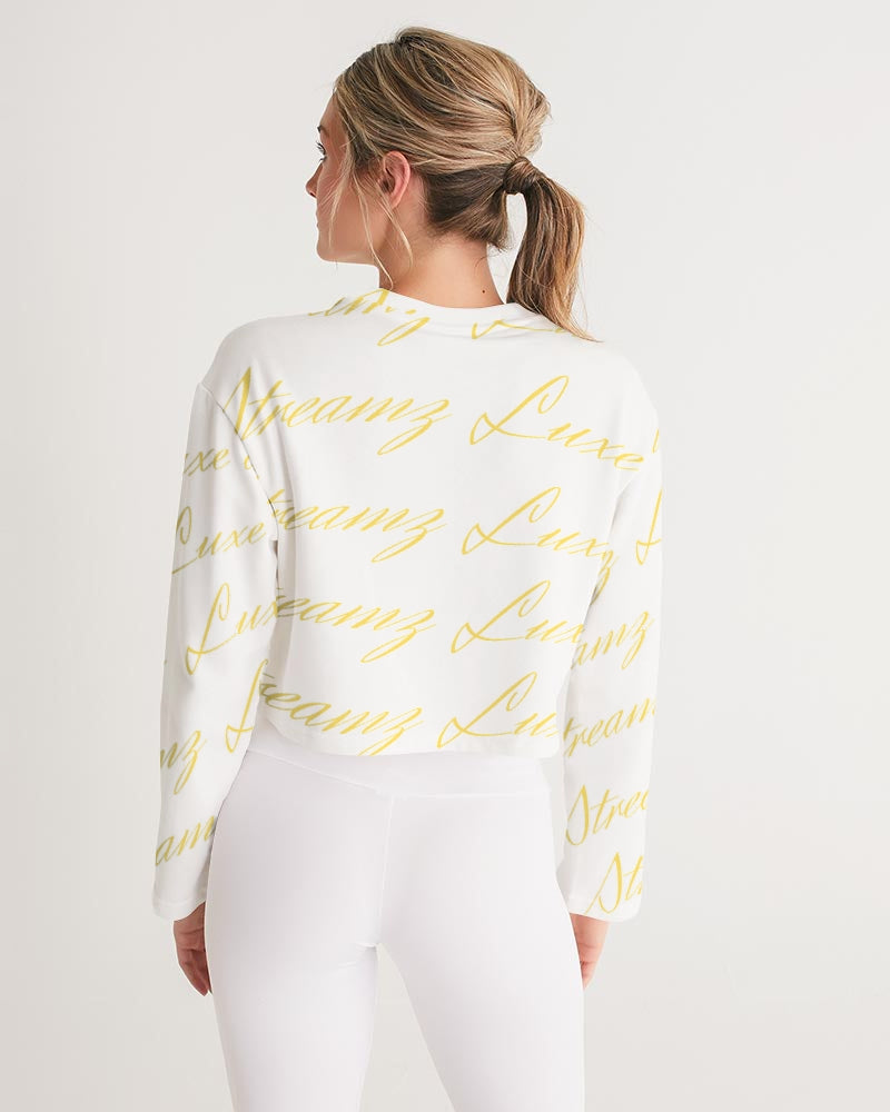 Streamz Gold Rush Women's Cropped Sweatshirt