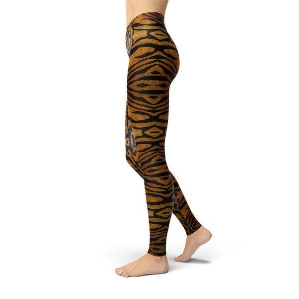 Jean Tiger Print Leggings
