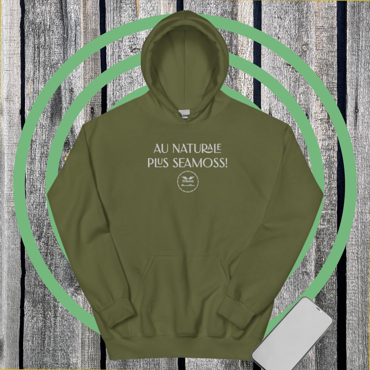 Streamz Au Naturale Unisex Hoodie