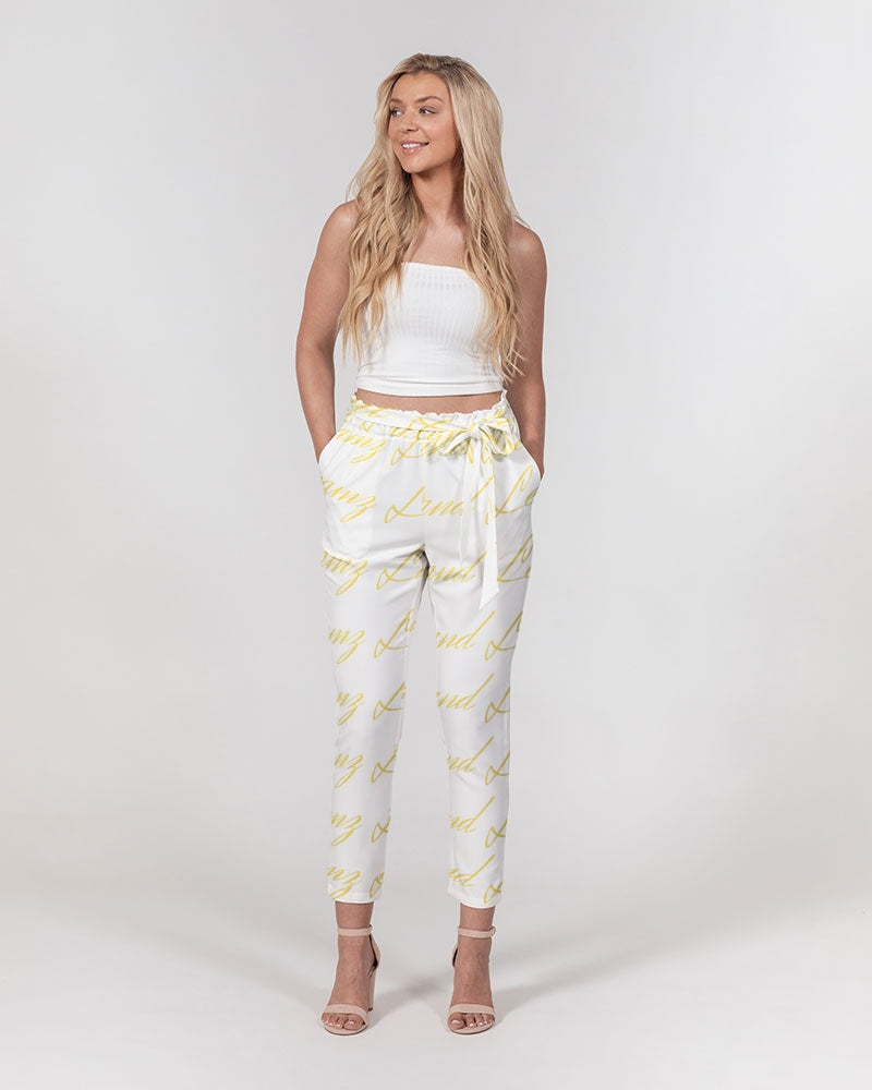 Streamz Gold Rush Women's Belted Tapered Pants