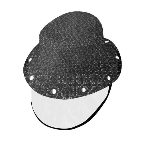 Streamz Grayscale Bucket Hat with Visor