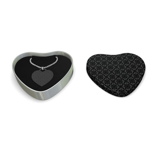 Sterling silver heart pendant