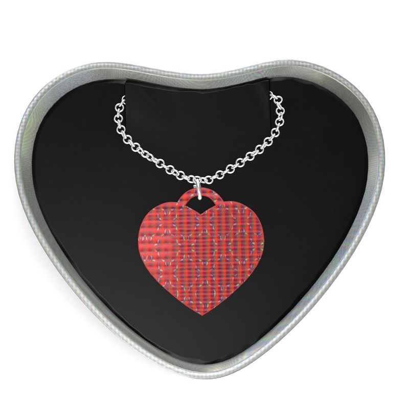 Sterling silver heart pendant