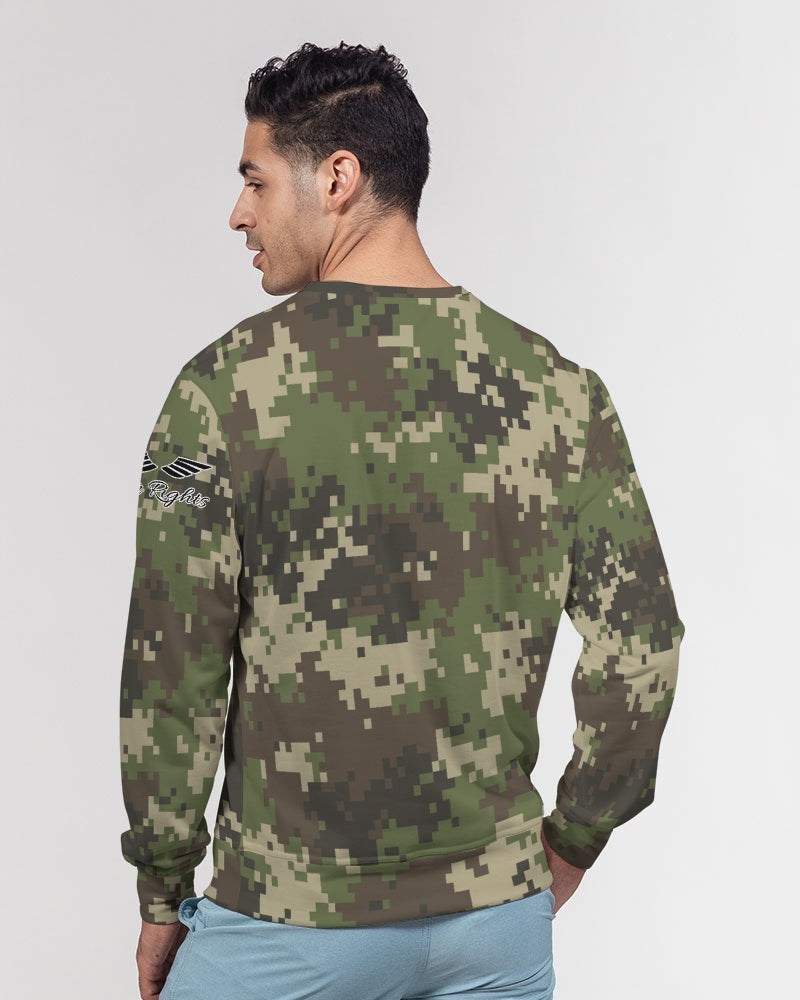SLL PUREVET AR1 Men's Classic French Terry Crewneck Pullover