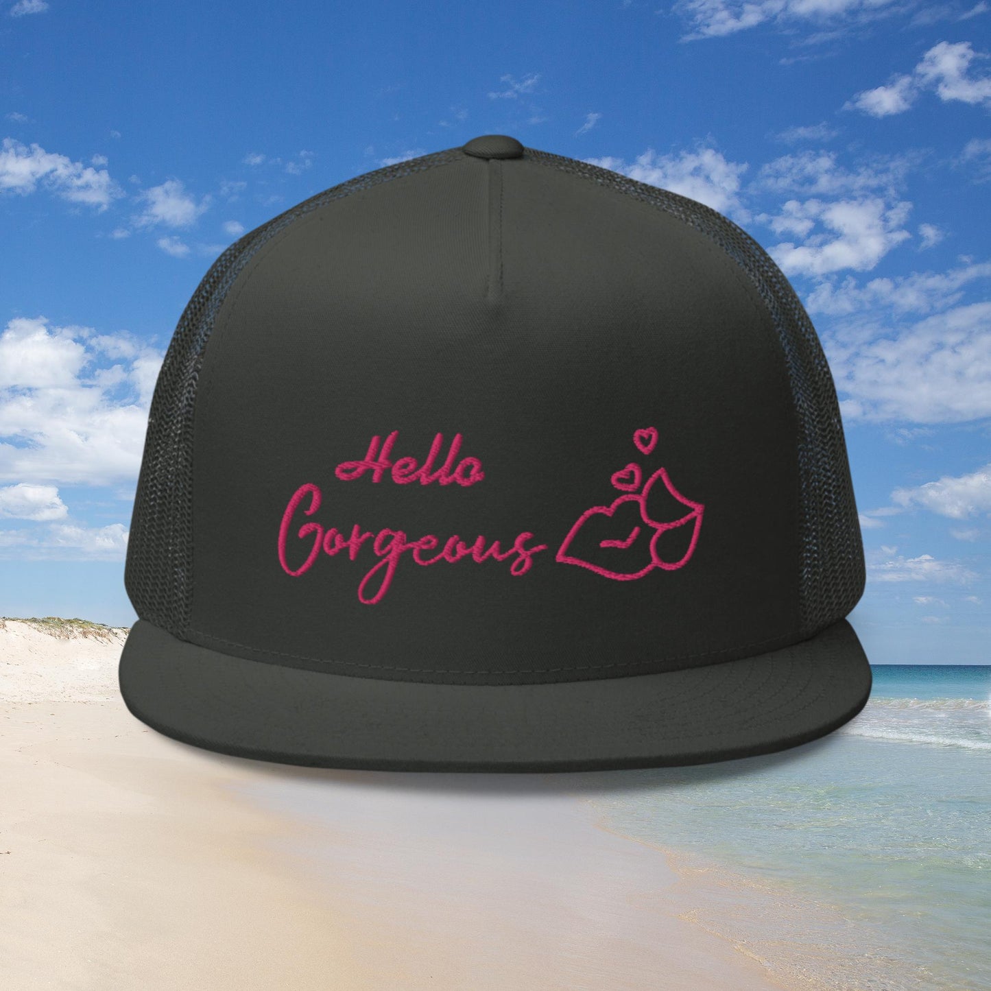 Hello Gorgeous Trucker Cap