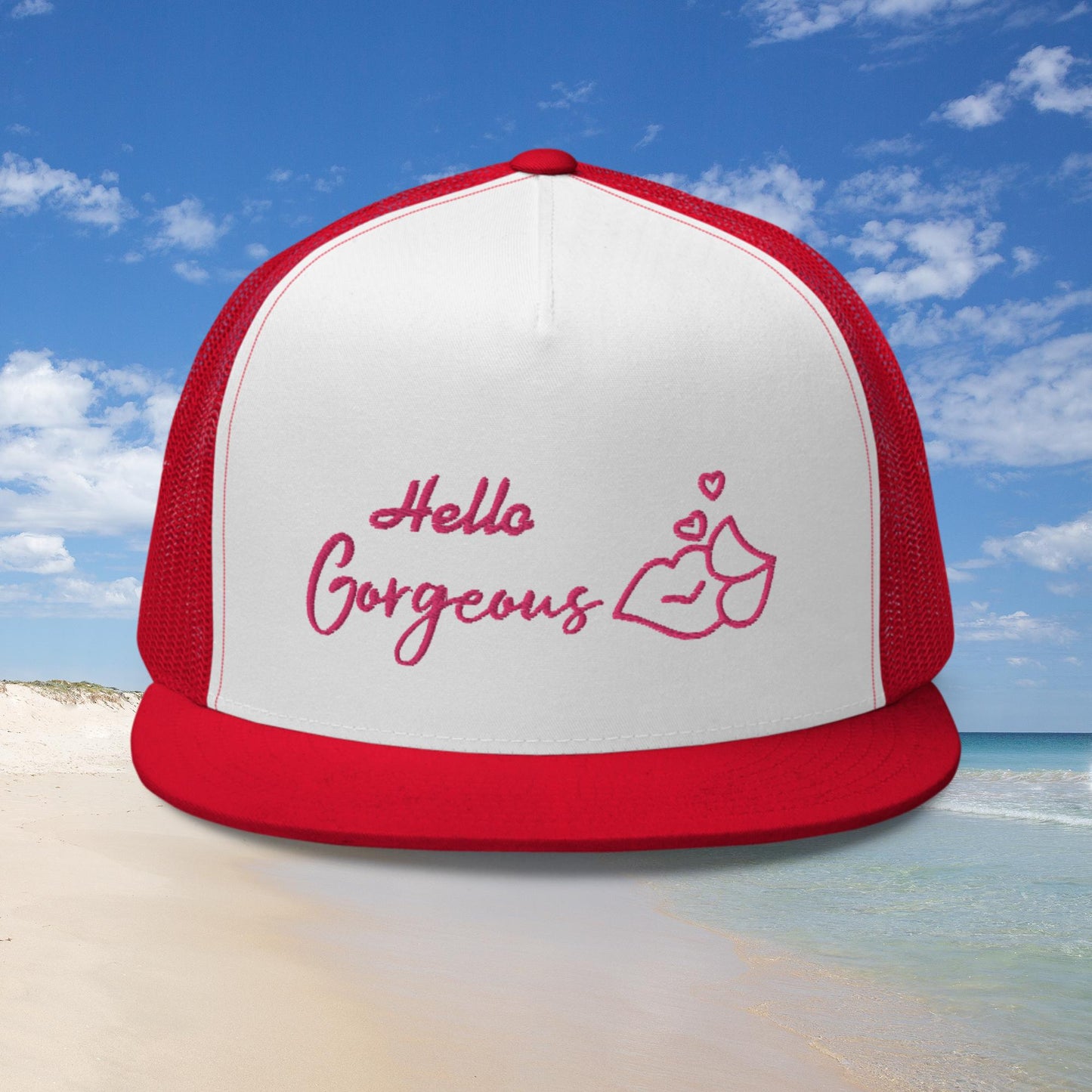 Hello Gorgeous Trucker Cap