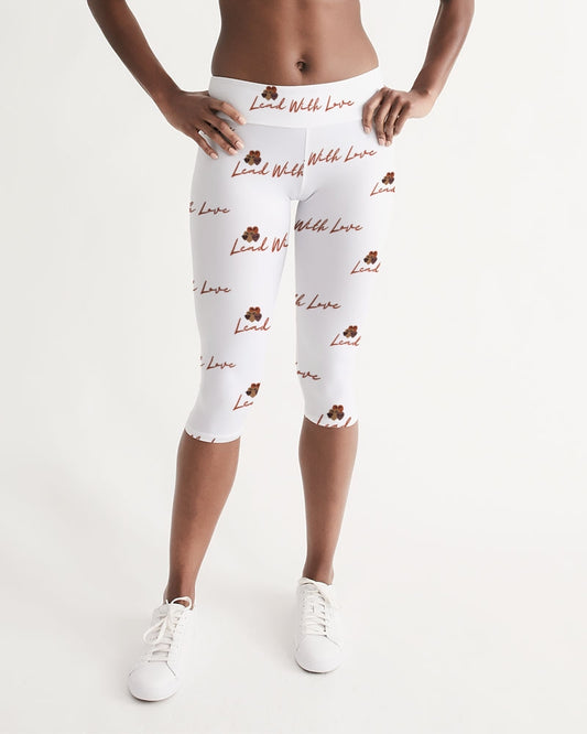 Lead with Love by SLL Women's Mid-Rise Capri