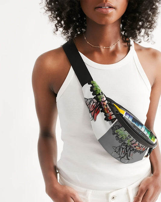 Streamz 5 Pillars of Hip Hop Crossbody Sling Bag
