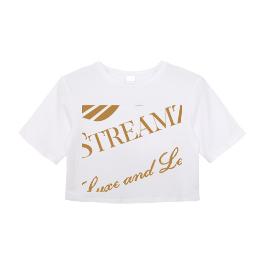 Streamz  Rich Earth Women's Cropped Tee