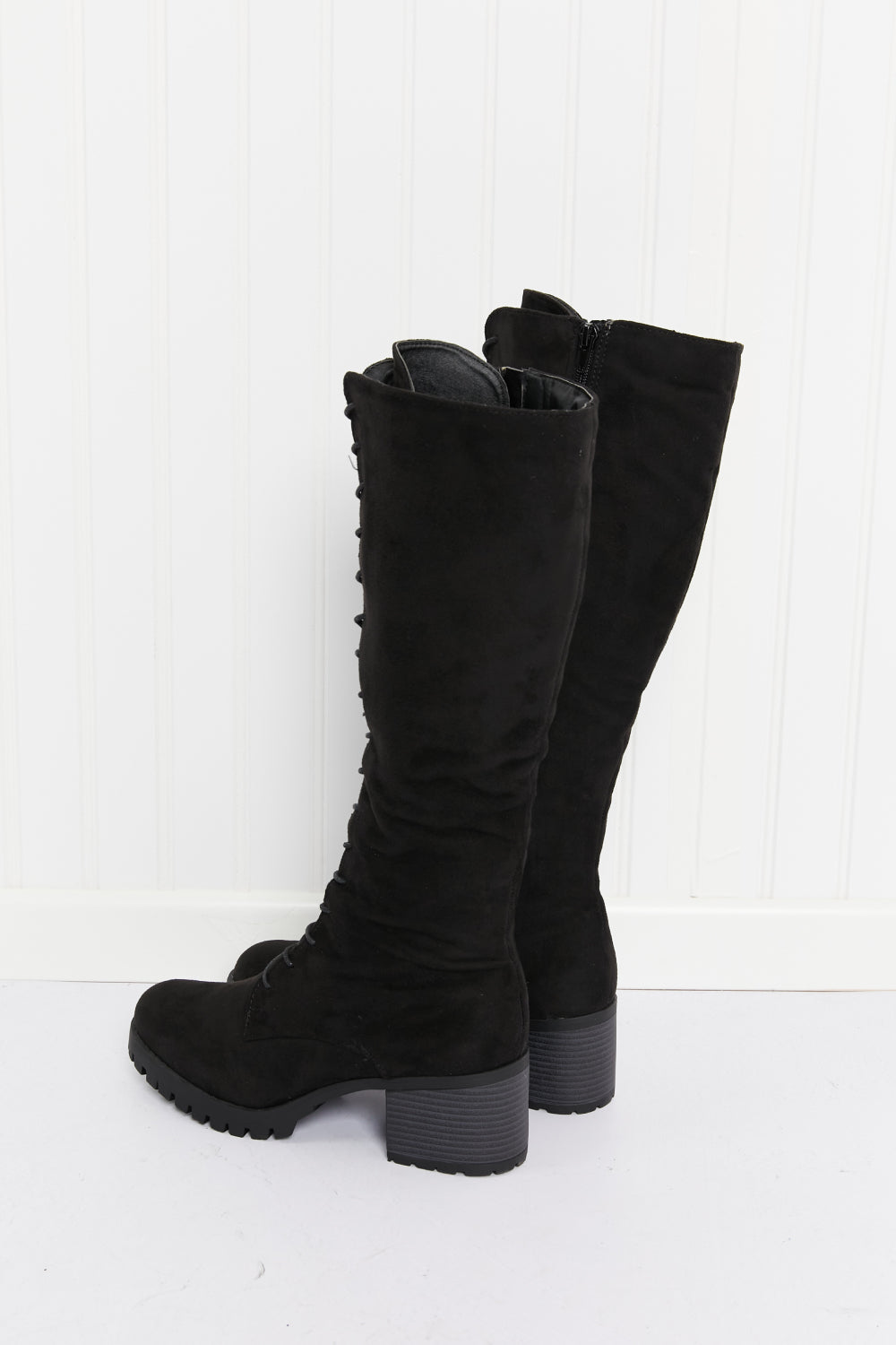 Legend Spellbound Lace-Up Knee-High Boots