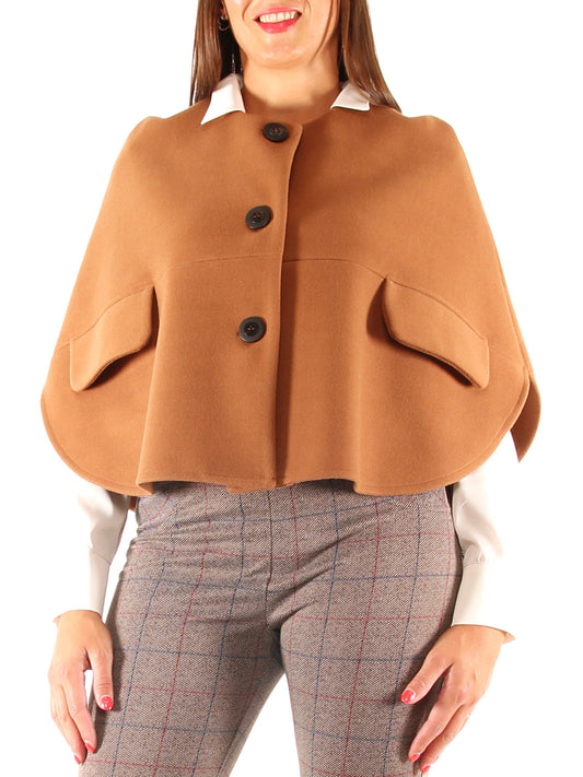 Mantella donna in velour taglia unica