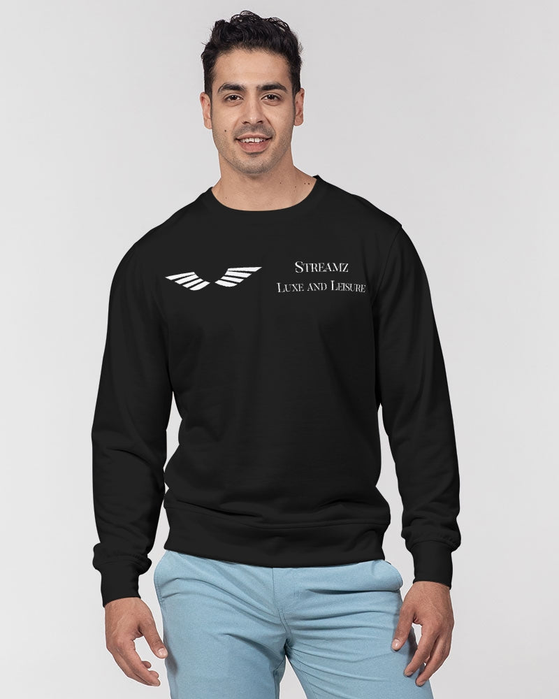 Streamz Star Code 9 Men's Classic French Terry Crewneck Pullover