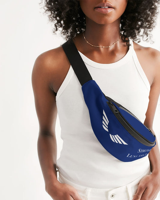 Streamz Blue Elite Crossbody Sling Bag