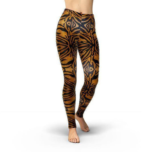 Jean Tiger Print Leggings
