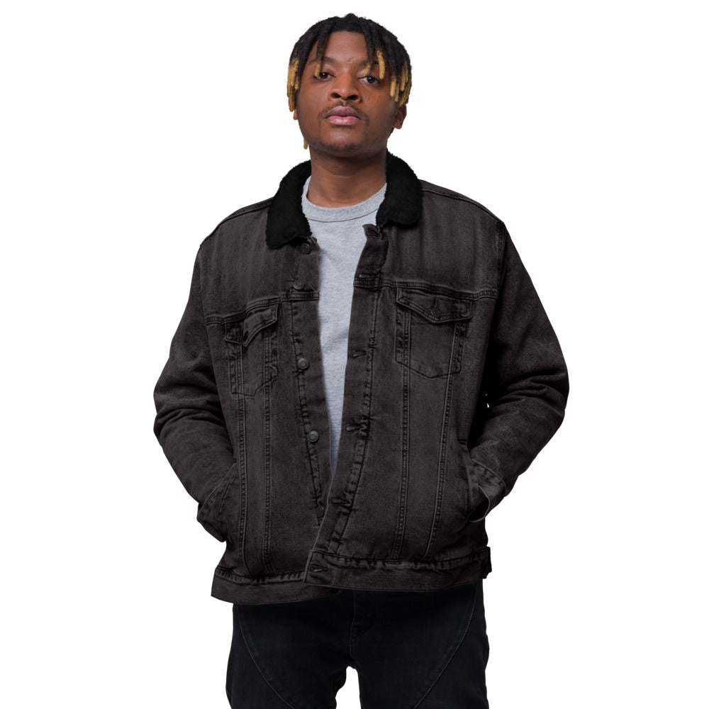 Streamz Teachers Unisex denim sherpa jacket