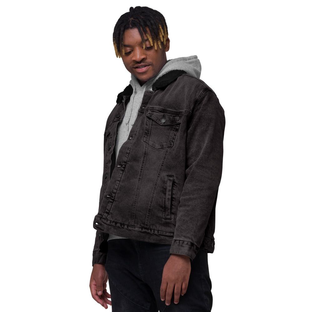 Streamz Teachers Unisex denim sherpa jacket