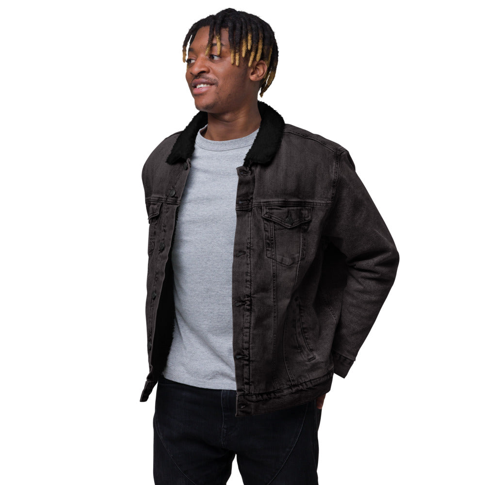 Streamz Teachers Unisex denim sherpa jacket